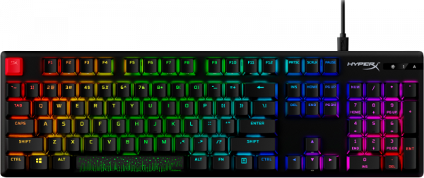 Tastatura HP HyperX Alloy Origins PBT, mecanica, type-C, RGB, neagra - imagine 5