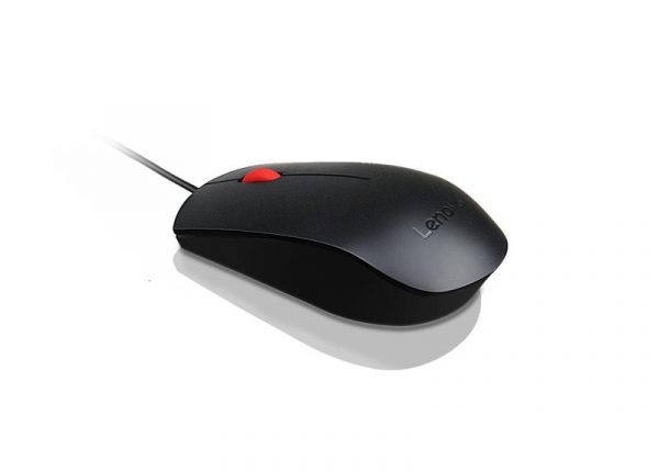 Mouse Lenovo Optical Wheel Mouse, 1600 DPI, Wired, Black - imagine 8