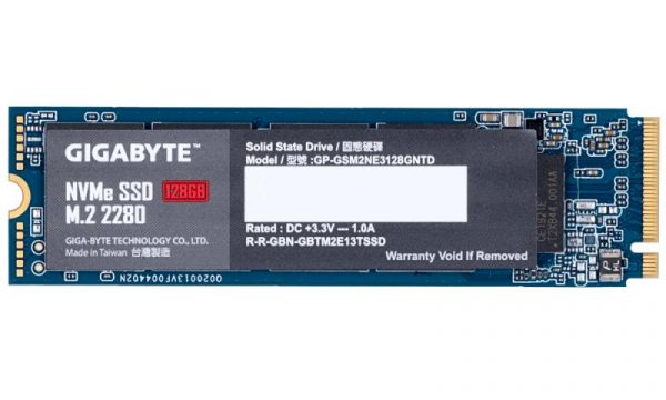 SSD Gigabyte, 128GB, NVMe, M.2 - imagine 5