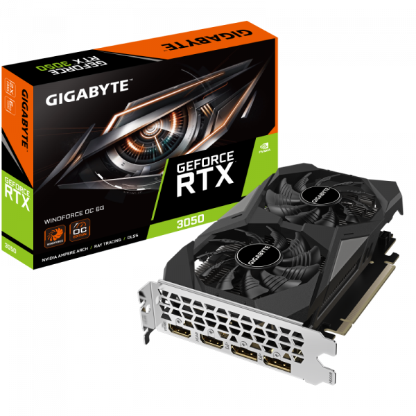 Placa Video GIGABYTE GEFORCE RTX 3050 WINDFORCE OC 6GB GDDR6 - imagine 5