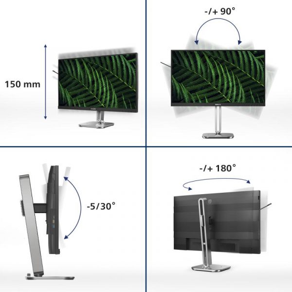 Monitor Philips 27" 27B2G5500/00, Diagonal (inch): 27, Diagonal (cm): 69, - imagine 11