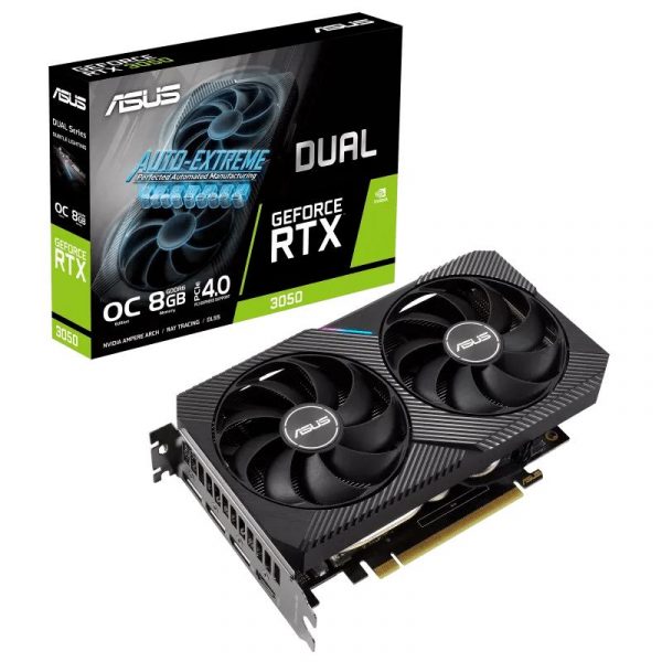 Placa video ASUS GeForce RTX 3050 DUAL OC LHR 8GB - imagine 7