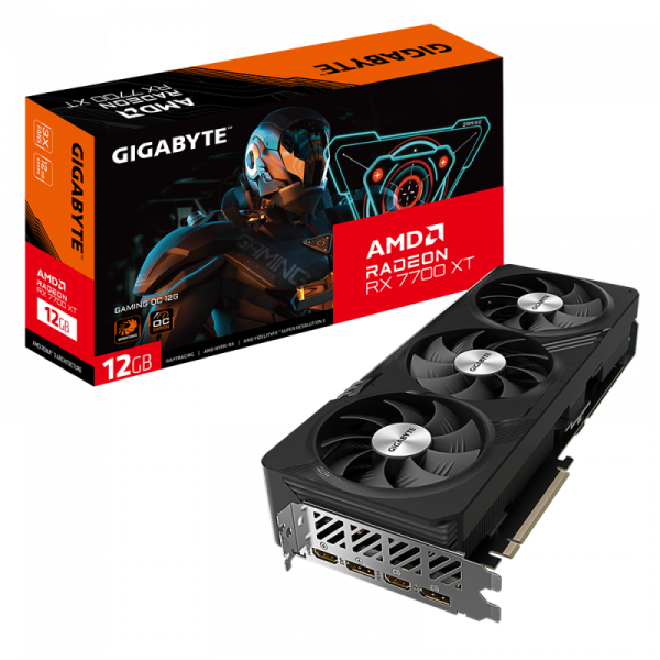 Placa Video GIGABYTE RADEON RX 7700 XT GAMING OC 12GB - imagine 5