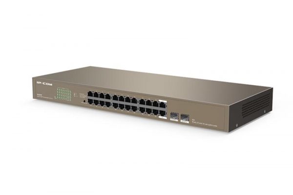 IP-COM 24-Port + 2 SFP Gigabit Ethernet Switch, G1024F; Standard - imagine 7