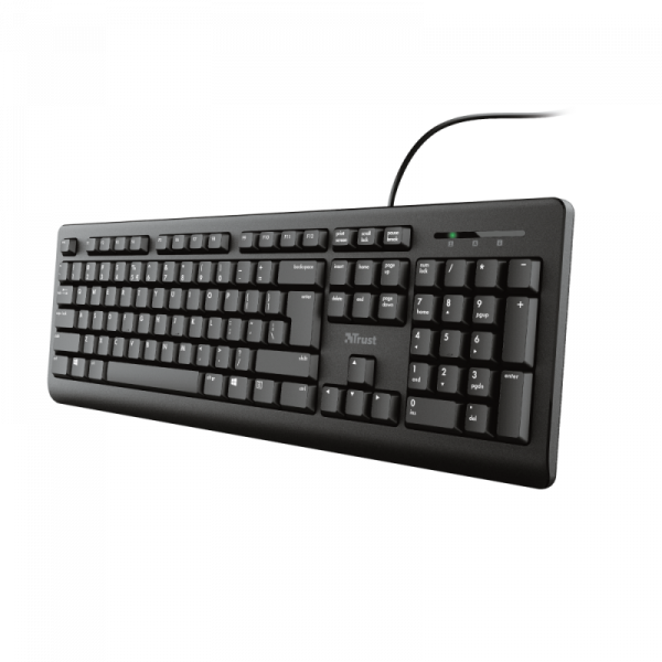 Tastatura Trust Primo, wired, negru - imagine 3
