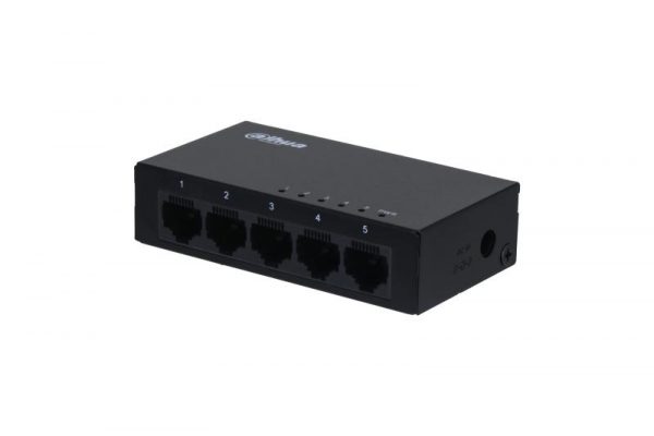 Dahua switch 5 porturi Gigabit PFS3005-5GT, Interfata: 5 x 10/100/1000, - imagine 6