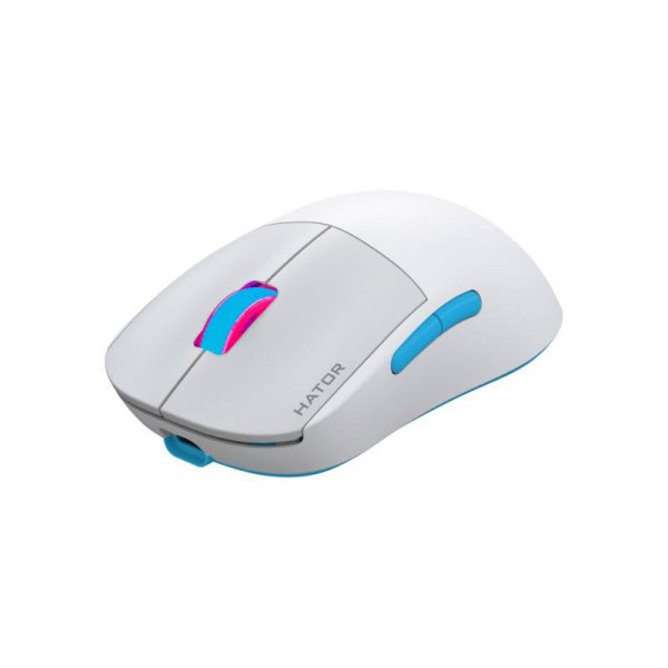 Mouse wireless Hator Quasar 2 Pro, conectivitate 2.4GHz, bluetooth si - imagine 7