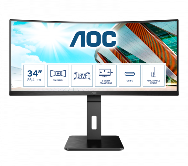 Monitor AOC 34" CU34P2C - imagine 3