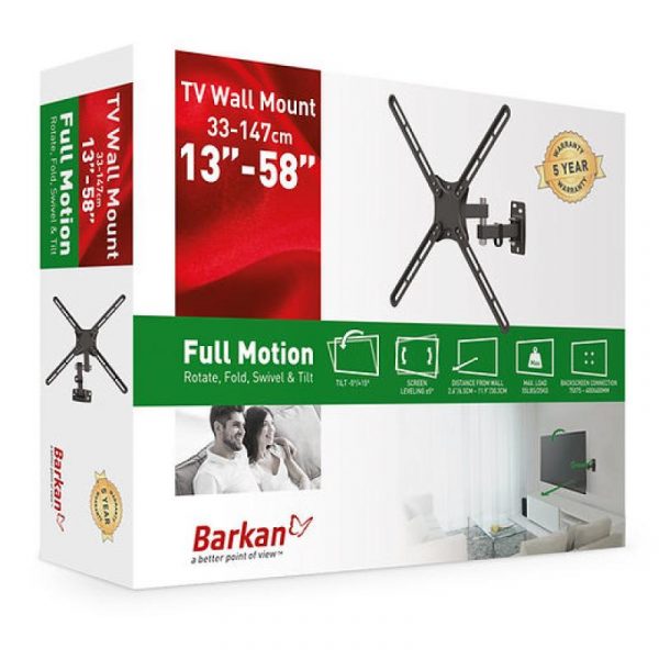 ﻿Suport TV de perete, Barkan E3423, Fix, 13"- 58", VESA - imagine 6