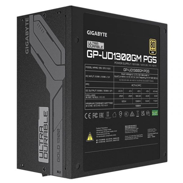 Sursa GIGABYTE UD1300GM PG5 80 PLUS GOLD - imagine 10