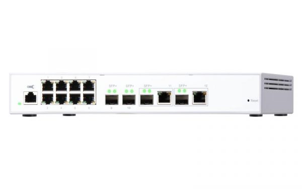 Switch QNAP M408-2C Marvell 98DX3236, 8 porturi 1Gbps, 2 porturi - imagine 8
