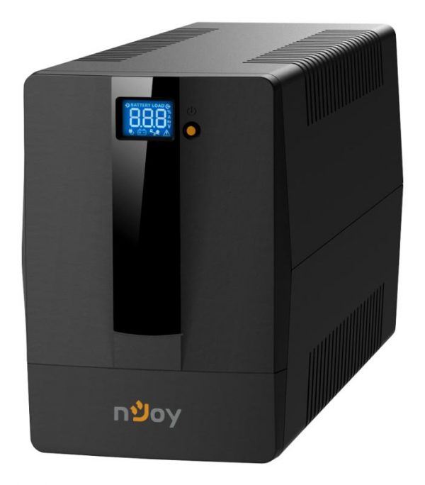 UPS nJoy Horus Plus 1000, 1000VA/600W, Afisaj LCD cu ecran - imagine 9