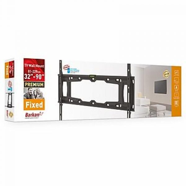 ﻿Suport TV de perete, Barkan E400+.B, Fix, 32"- 90", VESA - imagine 8