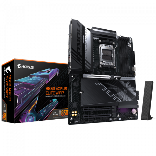 Placa de Baza GIGABYTE B850 AORUS ELITE WIFI7 AM5 - imagine 7
