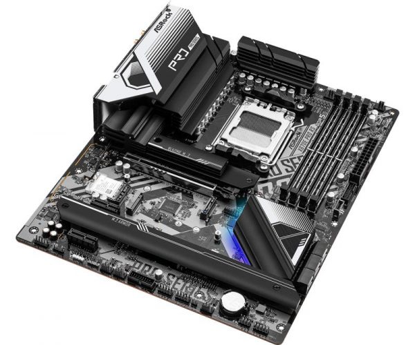 Placa de baza AsRock Socket X670E PRO RS AM5 - imagine 12