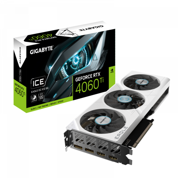Placa Video GIGABYTE GEFORCE RTX 4060 TI EAGLE OC ICE - imagine 9