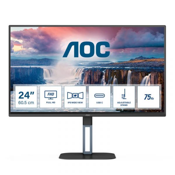 Monitor AOC 23.8" 24V5C/BK - imagine 5