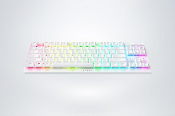 KB RAZER DEATHSTALKER V2 PRO TKL (RED SWITCH) - WHITE - imagine 7