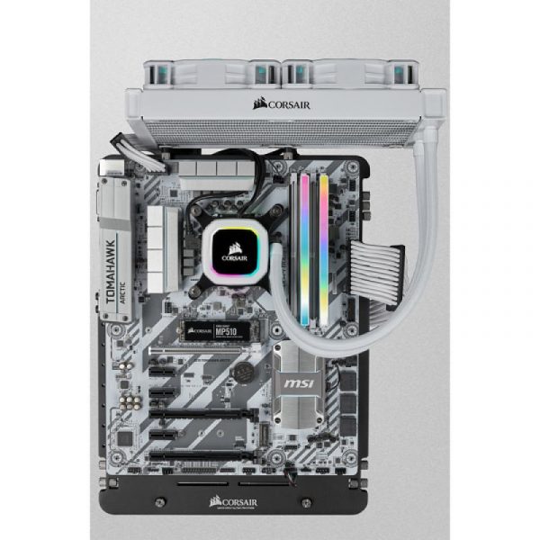 Memorie RAM Corsair Vengeance RGB PRO SL White 16GB DDR4 - imagine 6