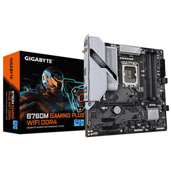 Placa de Baza GIGABYTE B760M GAMING PLUS WIFI LGA1700 - imagine 7