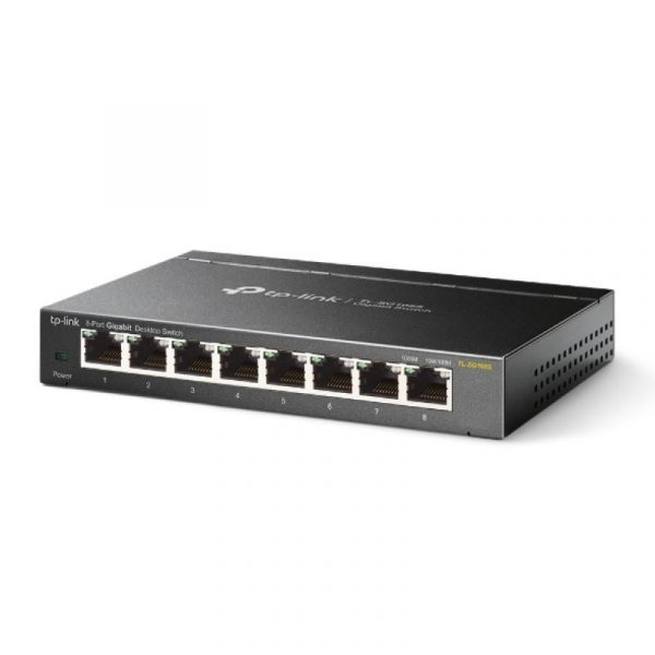 Switch TP-Link TL-SG108S, 8 port, 10/100/1000 Mbps - imagine 3