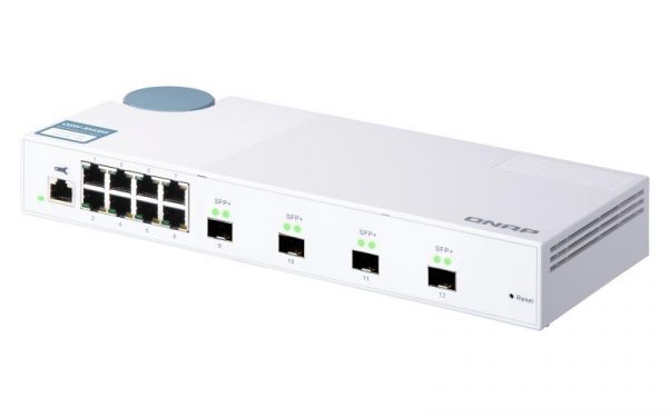Switch QNAP M408S CPU Marvell 98DX3236, 8 porturi 1Gbps, 4 - imagine 10