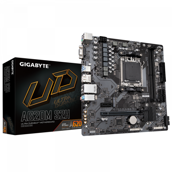 Placa de baza Gigabyte A620M S2H AM5 - imagine 4