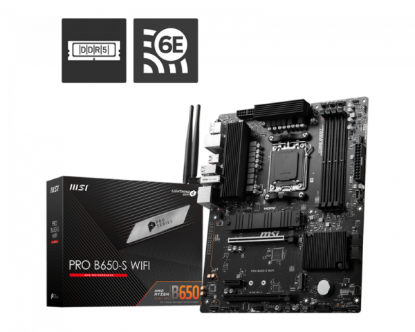 Placa de baza MSI PRO B650-S WIFI AM5 - imagine 4