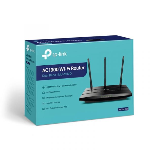 Router Dual-Band Wireless TP-Link, ARCHER A8, Gigabit Wi-Fi 802.11ac Wave2 - imagine 7