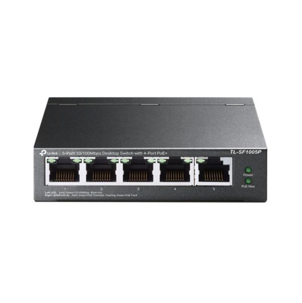 Switch TP-LINK TL-SF1005P, 5 Port, 10/100 Mbps - imagine 3