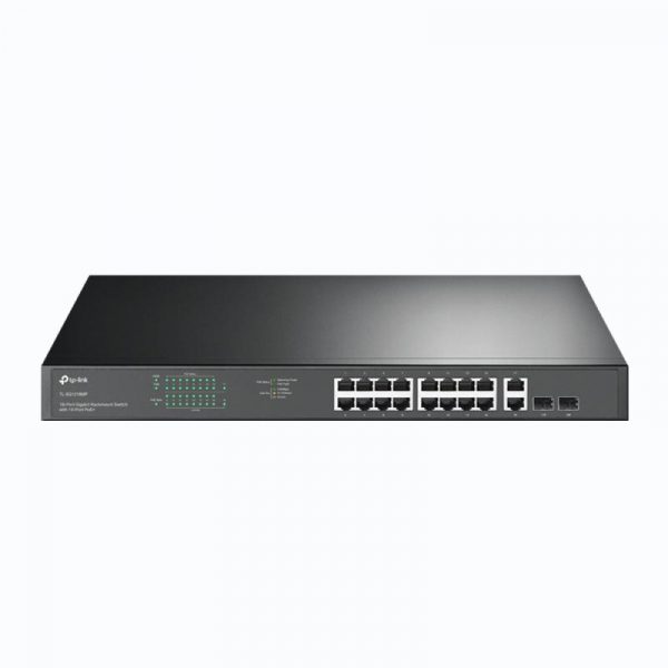 "18-Port Gigabit Rackmount  Switch with 16-Port PoE+ PORT: 16× - imagine 6