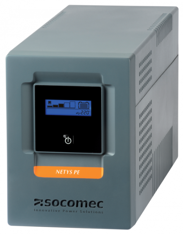 NeTYS PE 2000VA/1200W 230V 50/60Hz BATTERY INCLUDED WITH AVR, STEPWAVE,LCD - imagine 3