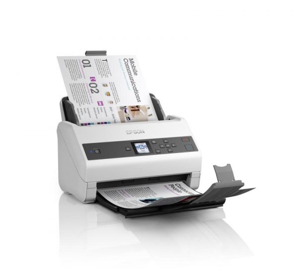 Scanner Epson WorkForce DS-970, dimensiune A4, tip sheetfed, viteza scanare: - imagine 8