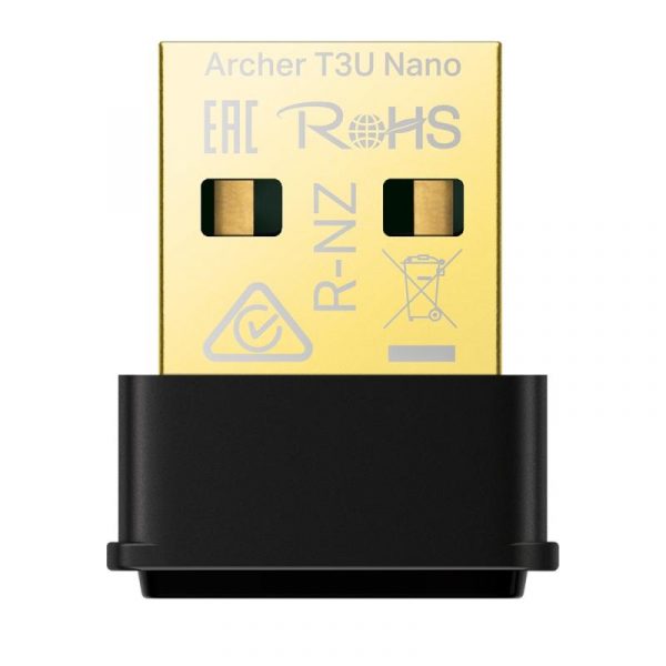 TP-link AC1300 Mini Adaptor USB Wireless MU-MIMO, ARCHER T3U Nano; - imagine 6