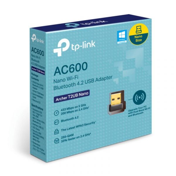 Adaptor wireless TP-Link, ARCHER T2UB NANO; AC600 Dual-band, USB 2.0; - imagine 11