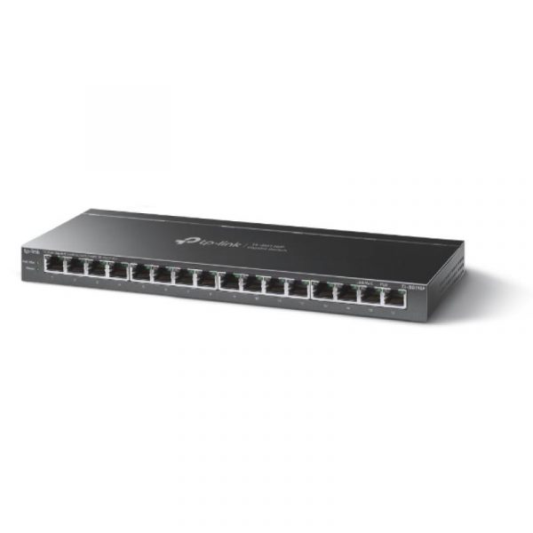 "16-Port Gigabit Desktop Switch with 16-Port PoE+ PORT: 16× Gigabit - imagine 6