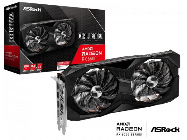 Placa video ASRock Radeon RX 6600 Challenger D 8GB GDDR6 - imagine 6