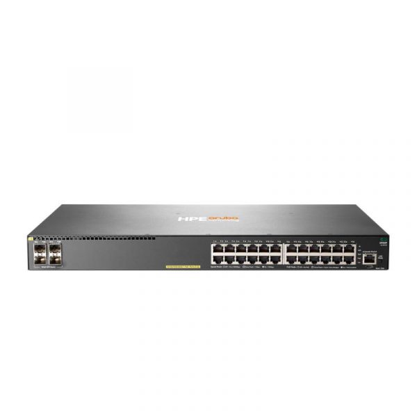 HPE Aruba Networking 2930F 24G PoE+ 4SFP Switch - imagine 3