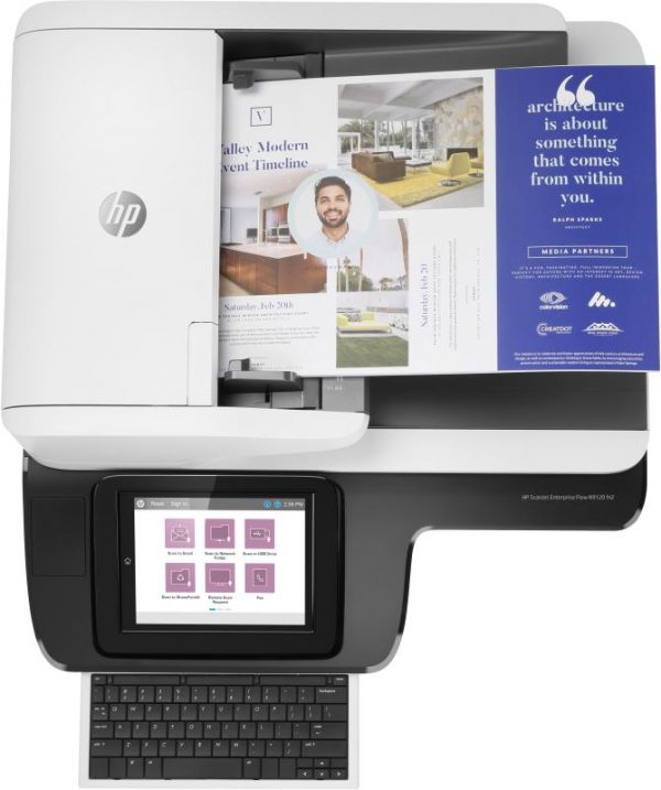 Scanner HP Scanjet Enterprise Flow N9120, dimensiune A3, tip flatbed, - imagine 13