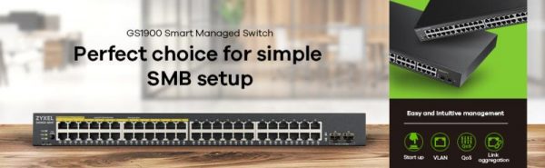 Zyxel GS1900-48, 48-port GbE L2, 48 Port  Smart Switch, - imagine 11