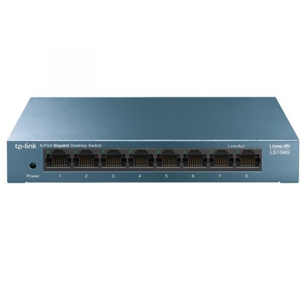 Switch TP-LINK LS108G, 8 port, 10/100/1000 Mbps - imagine 4