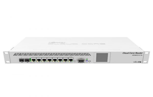 ROUTER MIKROTIK CLOUD CORE 1009-7G-1C-1S+, 7xLAN Gigabit, 1x Comboport(1xGbit LAN - imagine 4
