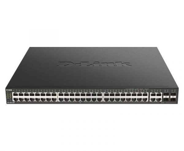 D-Link Switch DGS-2000-52mP, 48 porturi Gigabit, 4 porturi combo gigabitSFP, - imagine 4