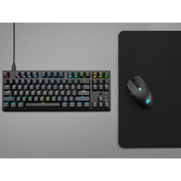 Tastatura Gaming Mecanica CORSAIR K60 PRO TKL RGB TENKEYLESS, Optical, - imagine 10