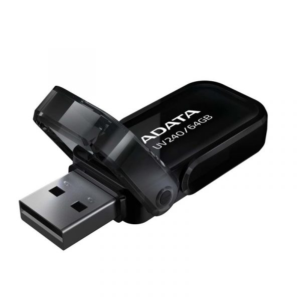Memorie USB Flash Drive Adata 64GB, UV240, USB 2.0, Negru - imagine 6