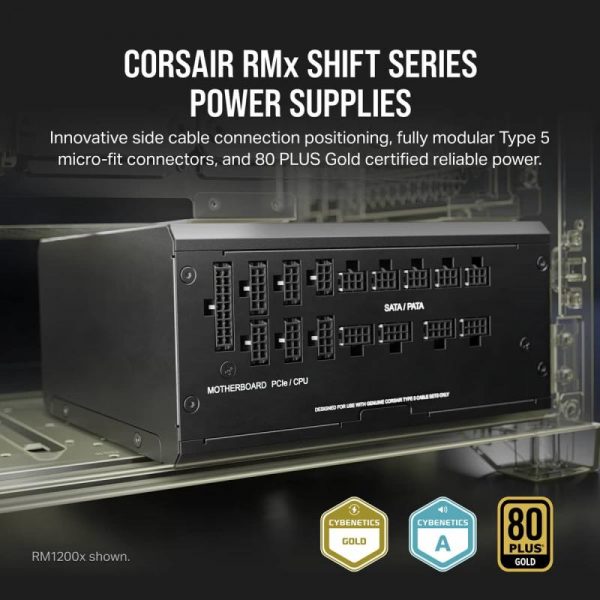 Sursa Corsair RM100x SHIFT 80 PLUS GOLD - imagine 15