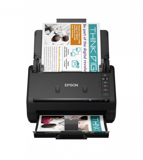 Scanner Epson WorkForce ES-500WII, dimensiune A4, tip sheetfed, Duplex, viteza - imagine 3