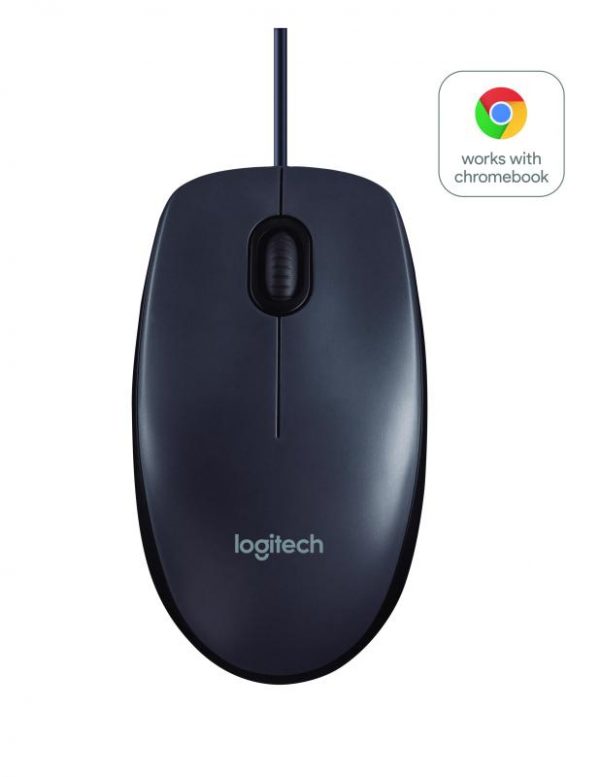 Mouse Logitech B100, optic, interfata USB, rezolutie 800 DPI, 4 - imagine 4