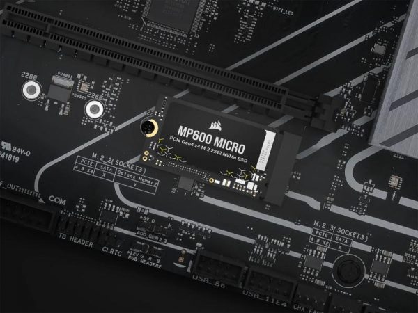 SSD Corsair MP600 MICRO Capacitate 1TB M.2 2242 NVME PCIE - imagine 11