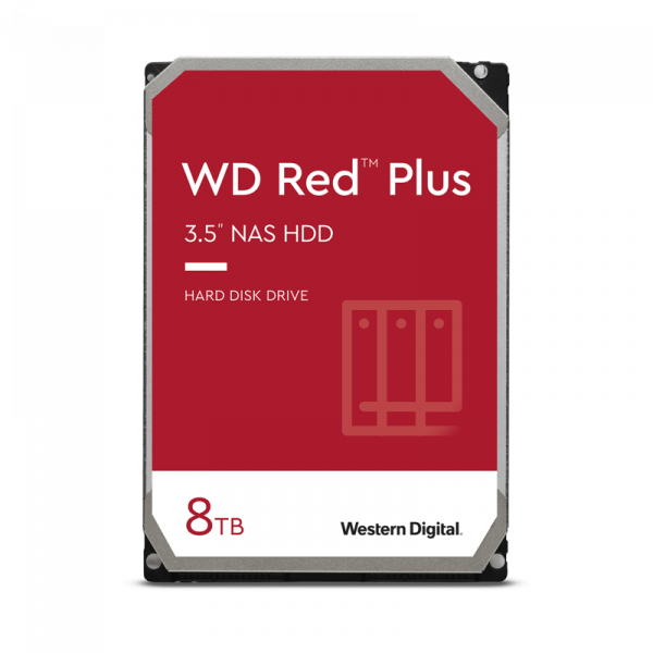 HDD WD 8TB SATA-III 5640RPM 256MB  Red Plus - imagine 3